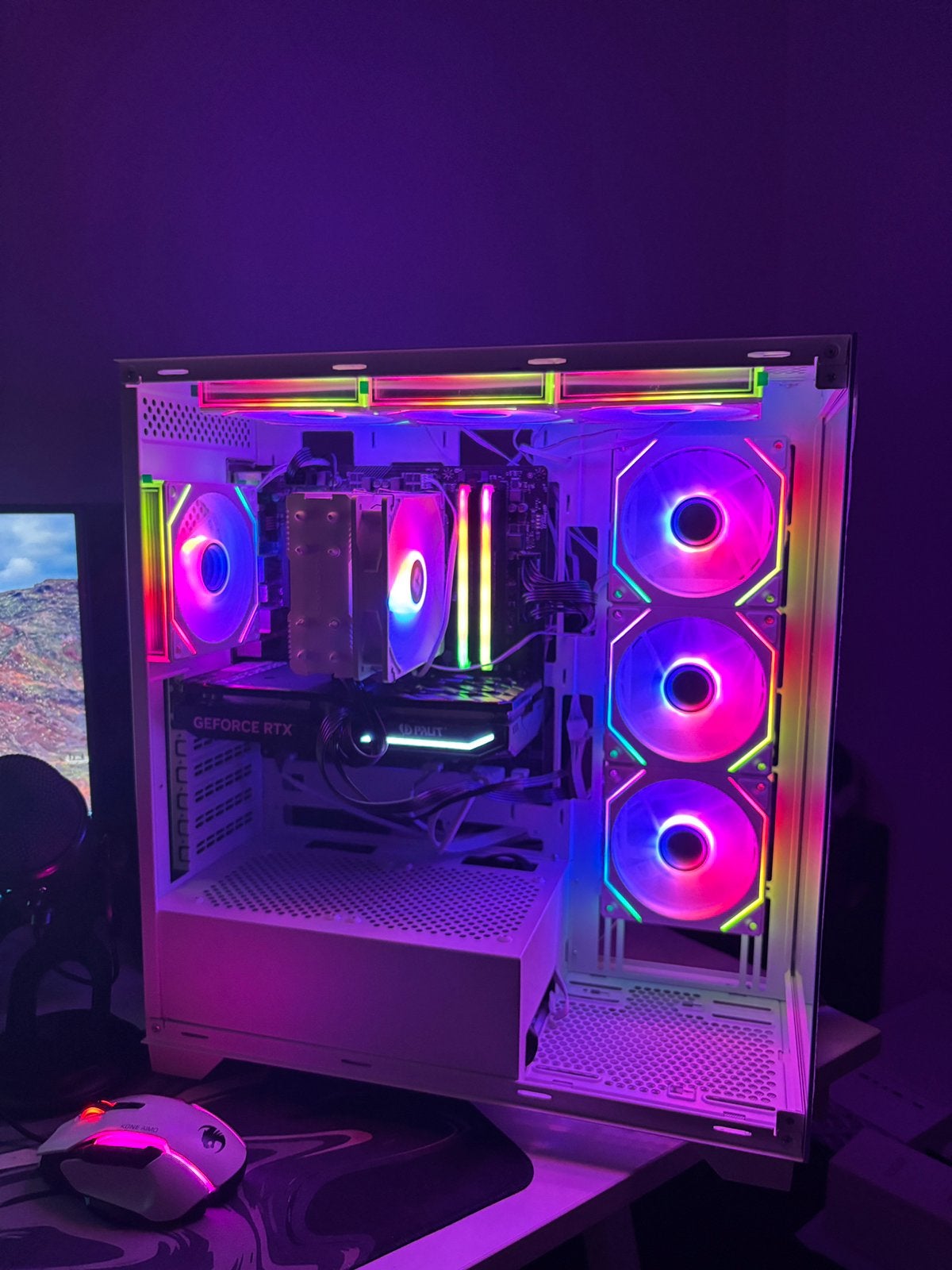 Gaming pc , RTX 4060, Computers en Software, Desktop Pc's, Ophalen, Zo goed als nieuw, Gaming, SSD