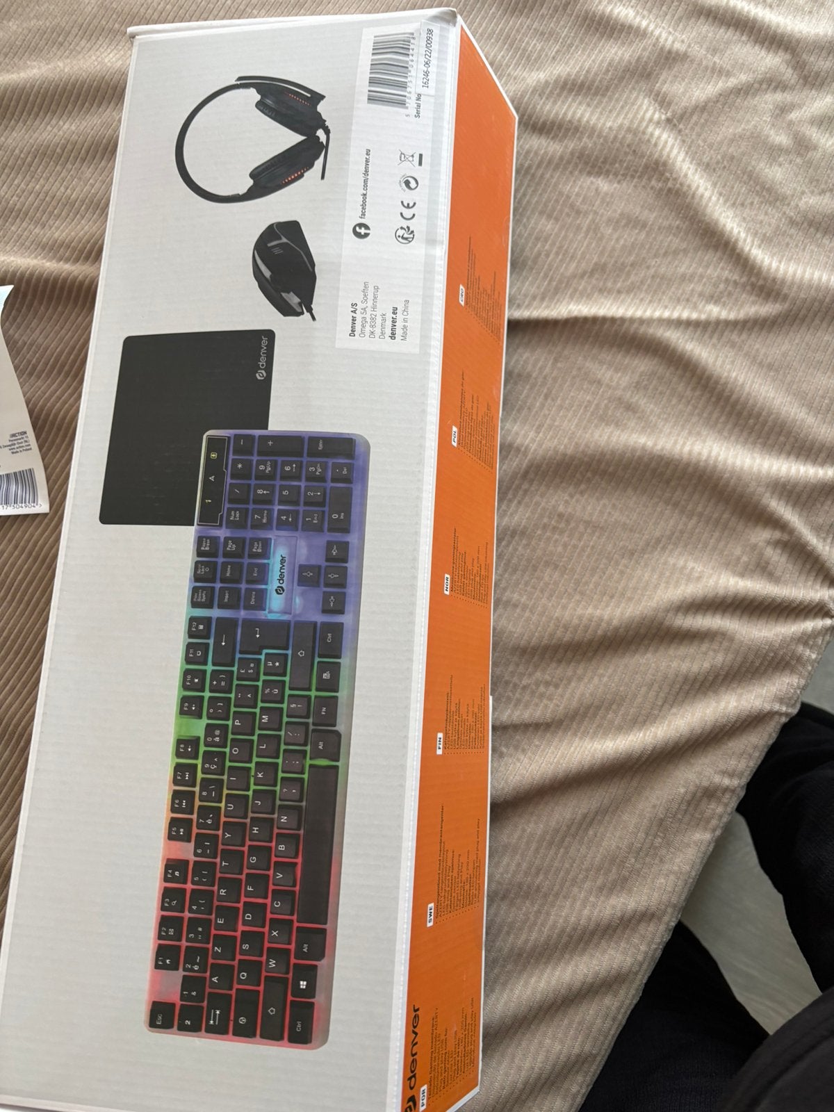 Toetsenbord gaming set, Ophalen, Zo goed als nieuw