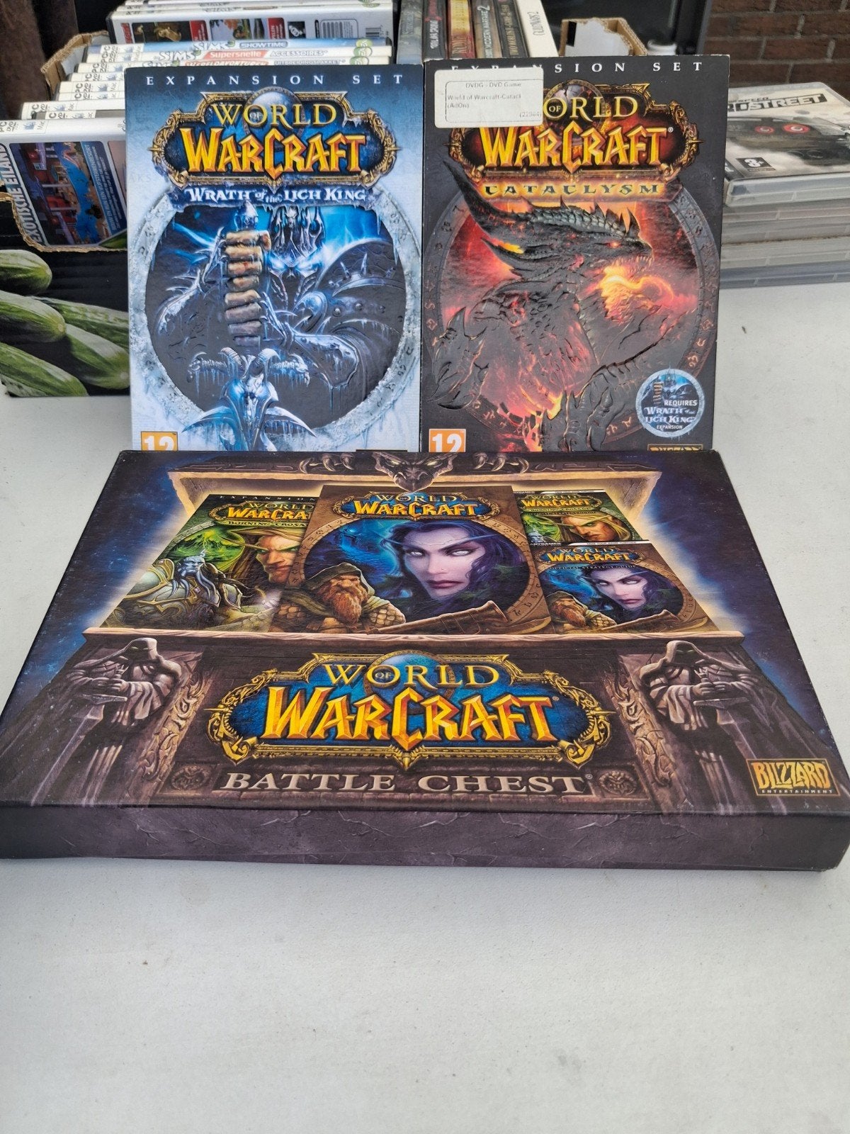 World of Warcraft PC Big Box Lot - Battle Chest + Expansions, Ophalen