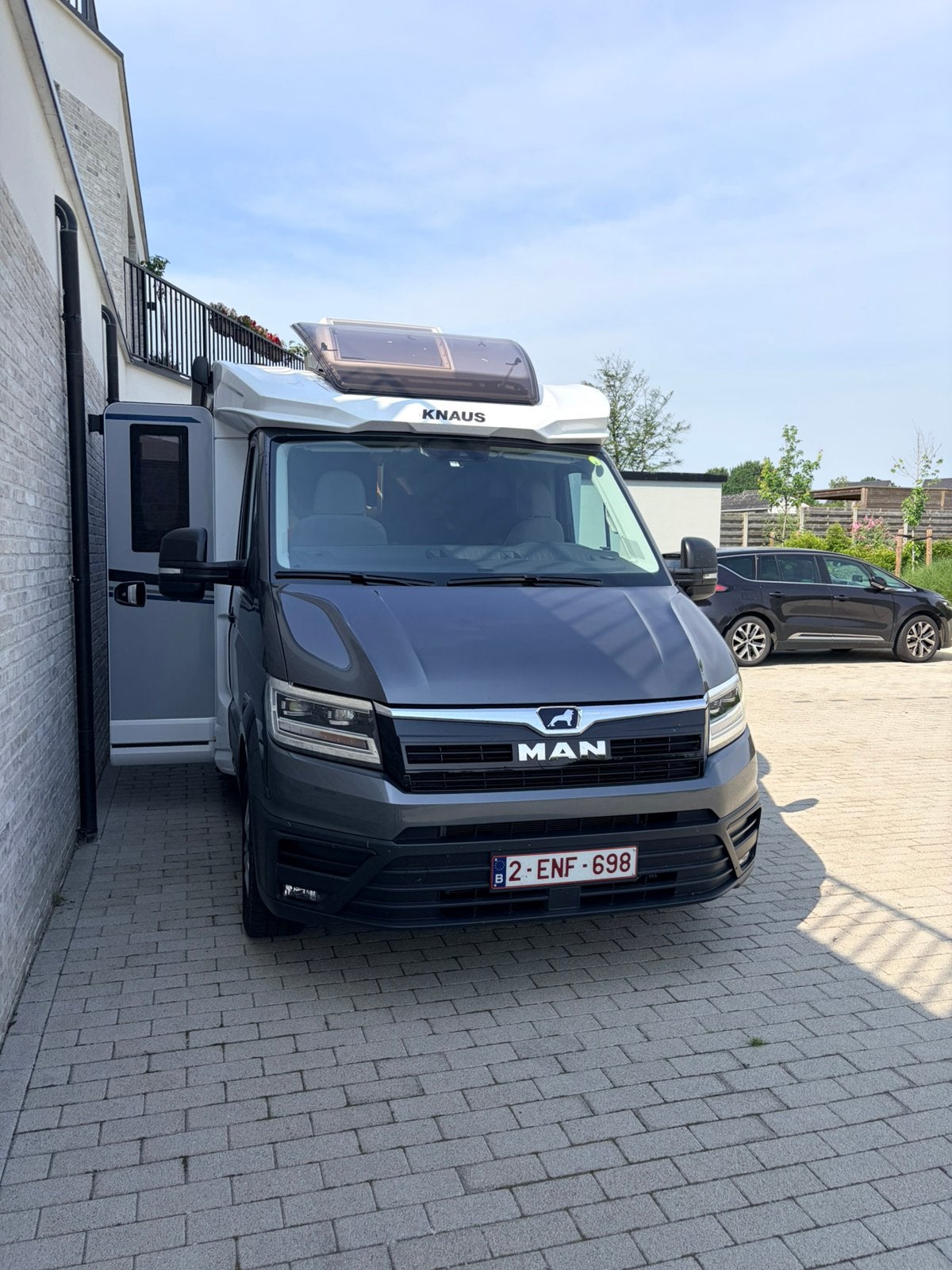 Knaus vanstation 640 méga sur MAN l'automatique, 6 à 7 mètres, Isolation hivernale, Auvent, Diesel