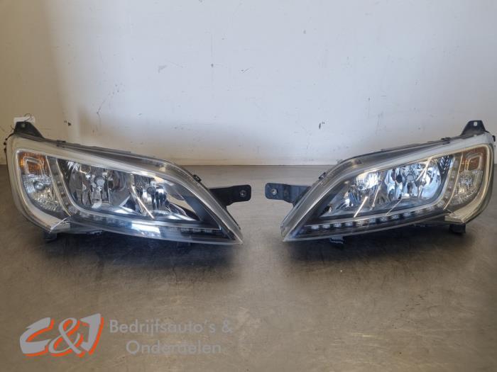 Koplampset links + rechts van een Citroen Jumper, Auto-onderdelen, Verlichting, Gebruikt, -, Ophalen of Verzenden, -
