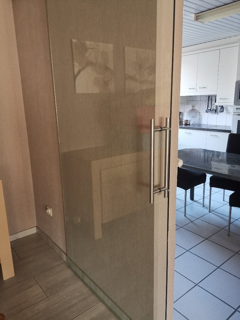 glazen schuifdeur, Doe-het-zelf en Bouw, Ophalen, Schuifdeur, Zo goed als nieuw, Glas