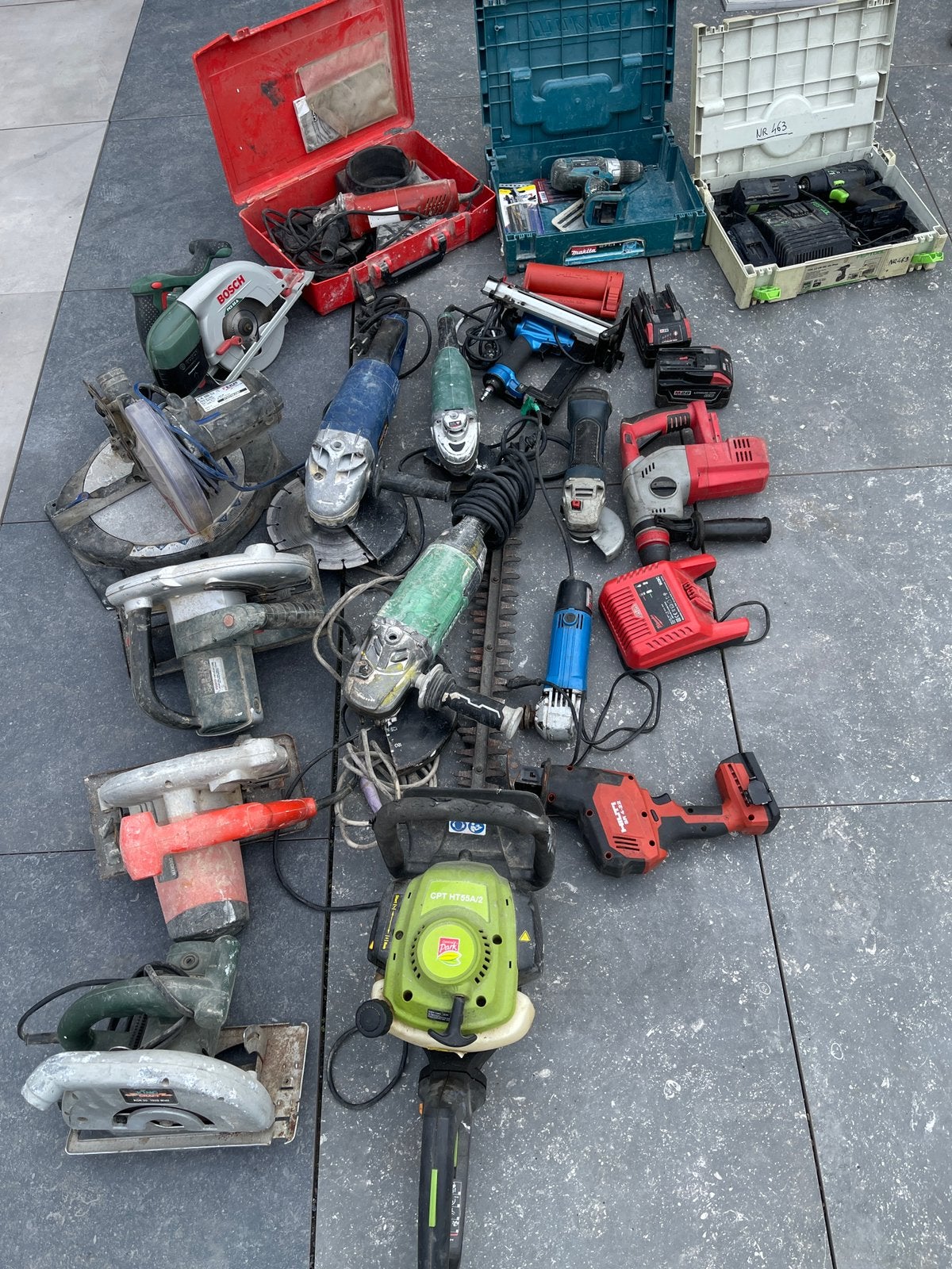 Lot d’outillage professionnel, Bricolage & Construction, Enlèvement ou Envoi, Comme neuf