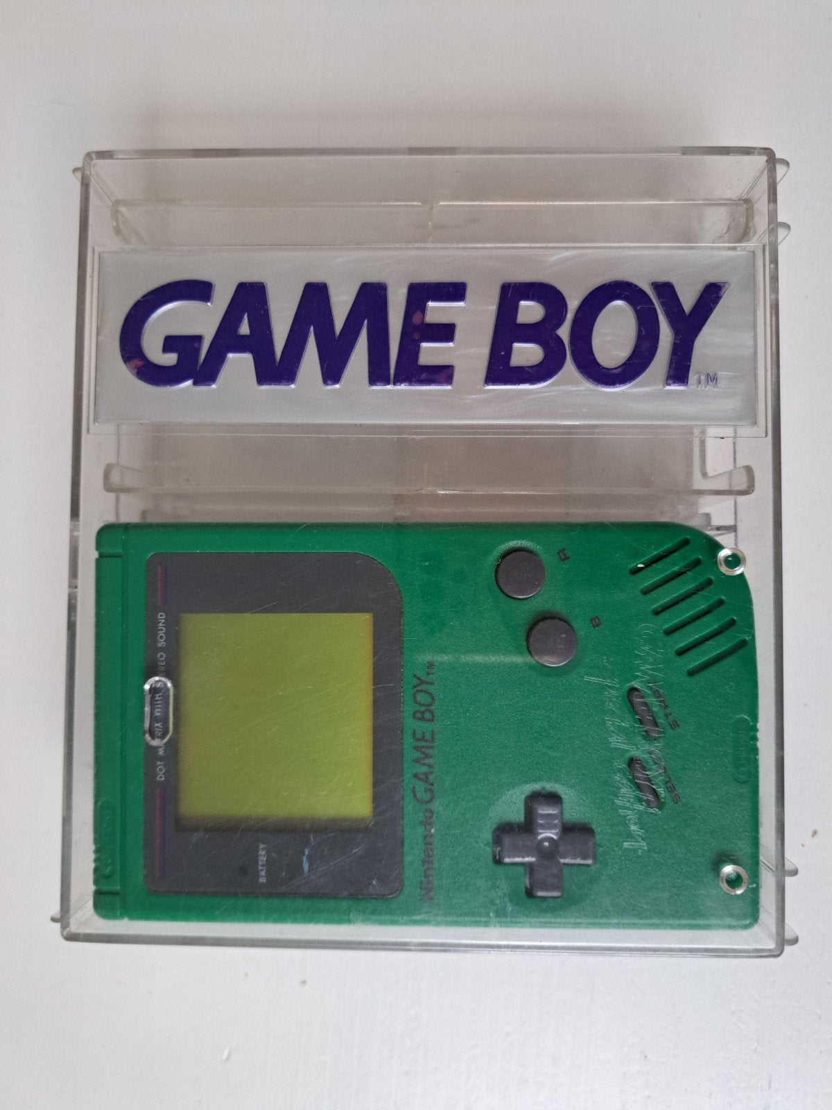 Originele groene gameboy met gameboy hardcase, Ophalen, Gebruikt, Game Boy Classic