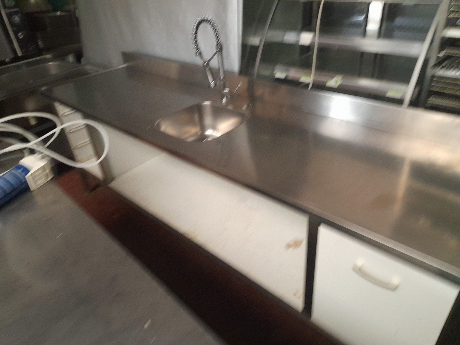 spoelbak/afwasbak 2m60/spoeltafel 2m/horecamateriaal, Ophalen