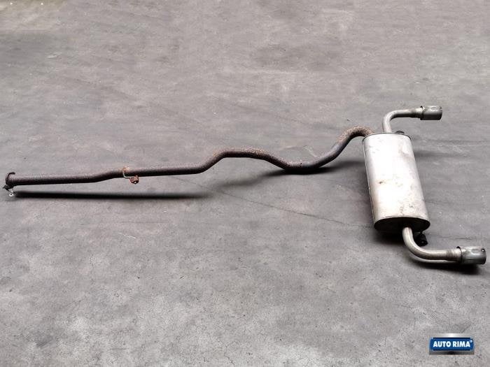 Echappement silencieux arrière + central d'un Volvo V60, -, 3 mois de garantie, -, -