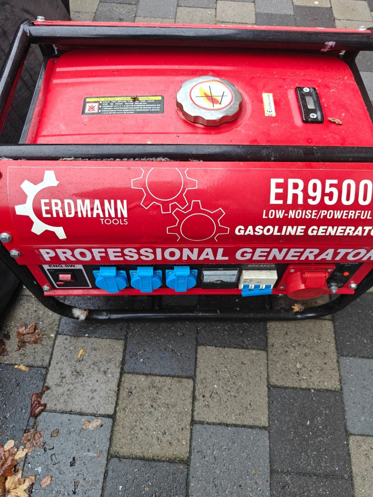 stroomgroep, Bricolage & Construction, Enlèvement, Comme neuf, 5 à 10 kVA, Essence