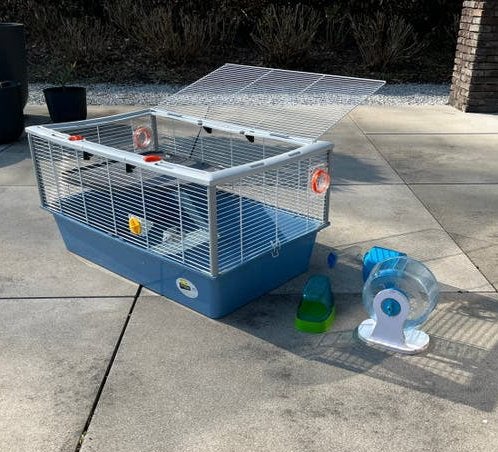 Ruim hok voor hamster, Niche, Moins de 60 cm, Comme neuf, Hamster