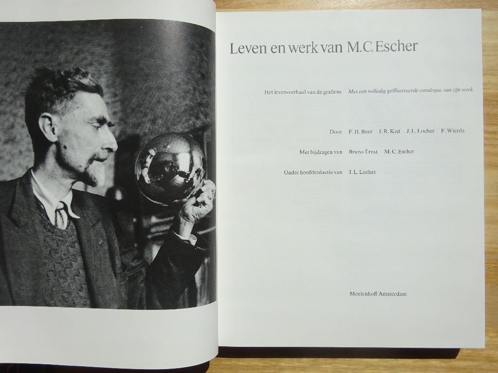 Leven en werk van M.C. Escher, 1981 Meulenhoff, Enlèvement ou Envoi, Utilisé, Peinture et dessin