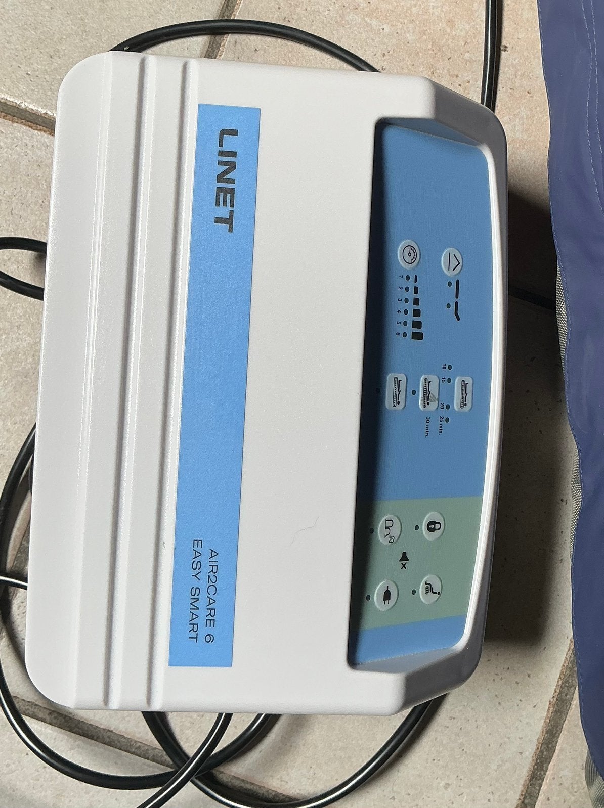 Linet air2care 6 easy smart wisseldrukmatras +pomp, Divers, Matériel Infirmier, Enlèvement, Comme neuf