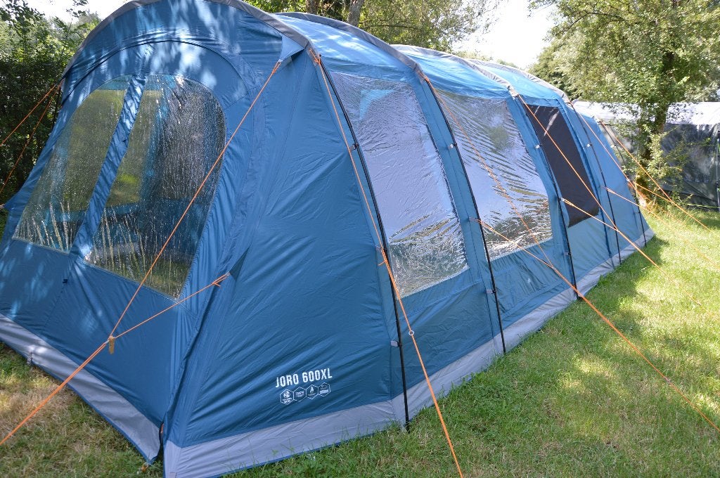Tent 6pers, Caravans en Kamperen, Ophalen, Gebruikt, Tot en met 6