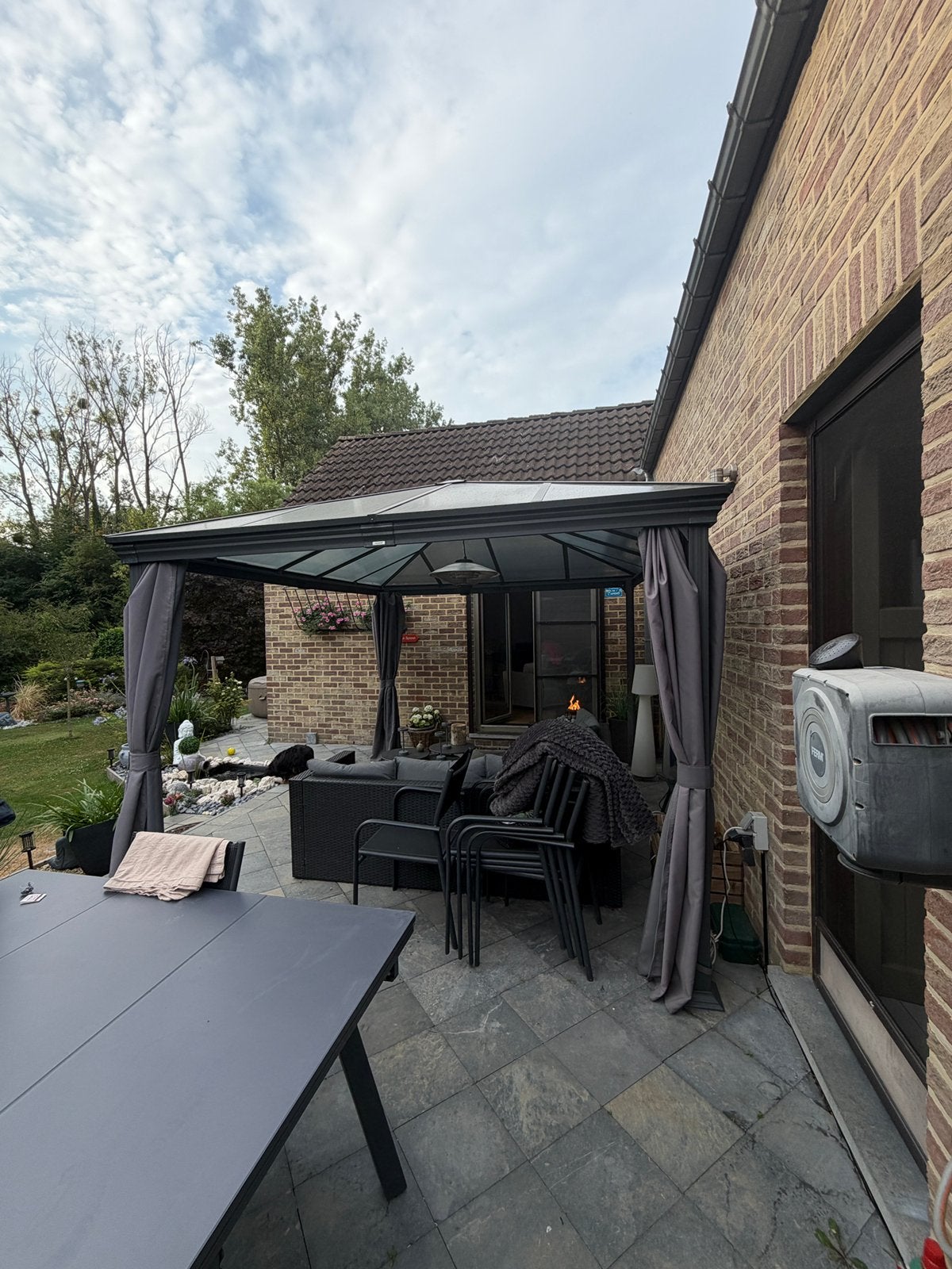 Baltimore aluminium pergola, Ophalen, Zo goed als nieuw