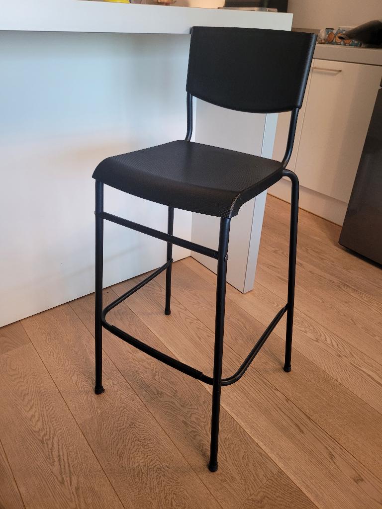 3 IKEA barkrukken, 3 krukken, Ophalen, Zo goed als nieuw, 60 tot 90 cm