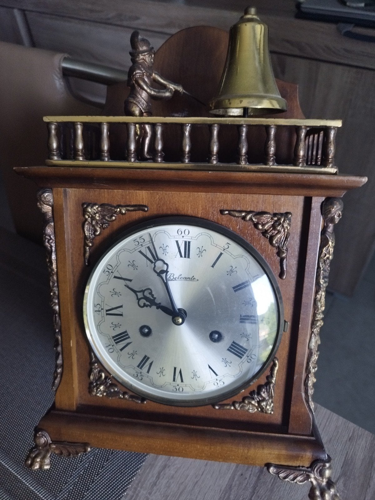 Horloge de cheminée vintage Belcanto, Enlèvement