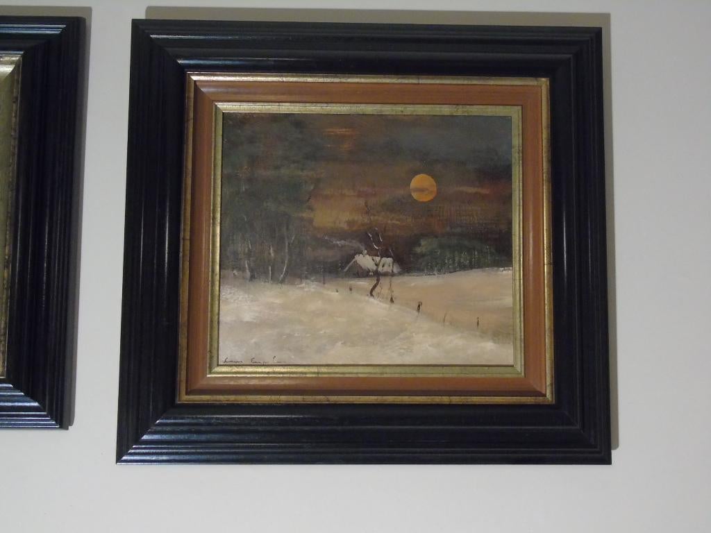 Originele schilderij Leon Engelen (geen reproductie !!!), Antiek en Kunst, Ophalen