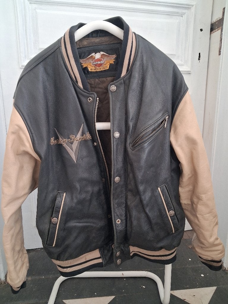 Blouson Harley-Davidson vintage, Motos, Enlèvement