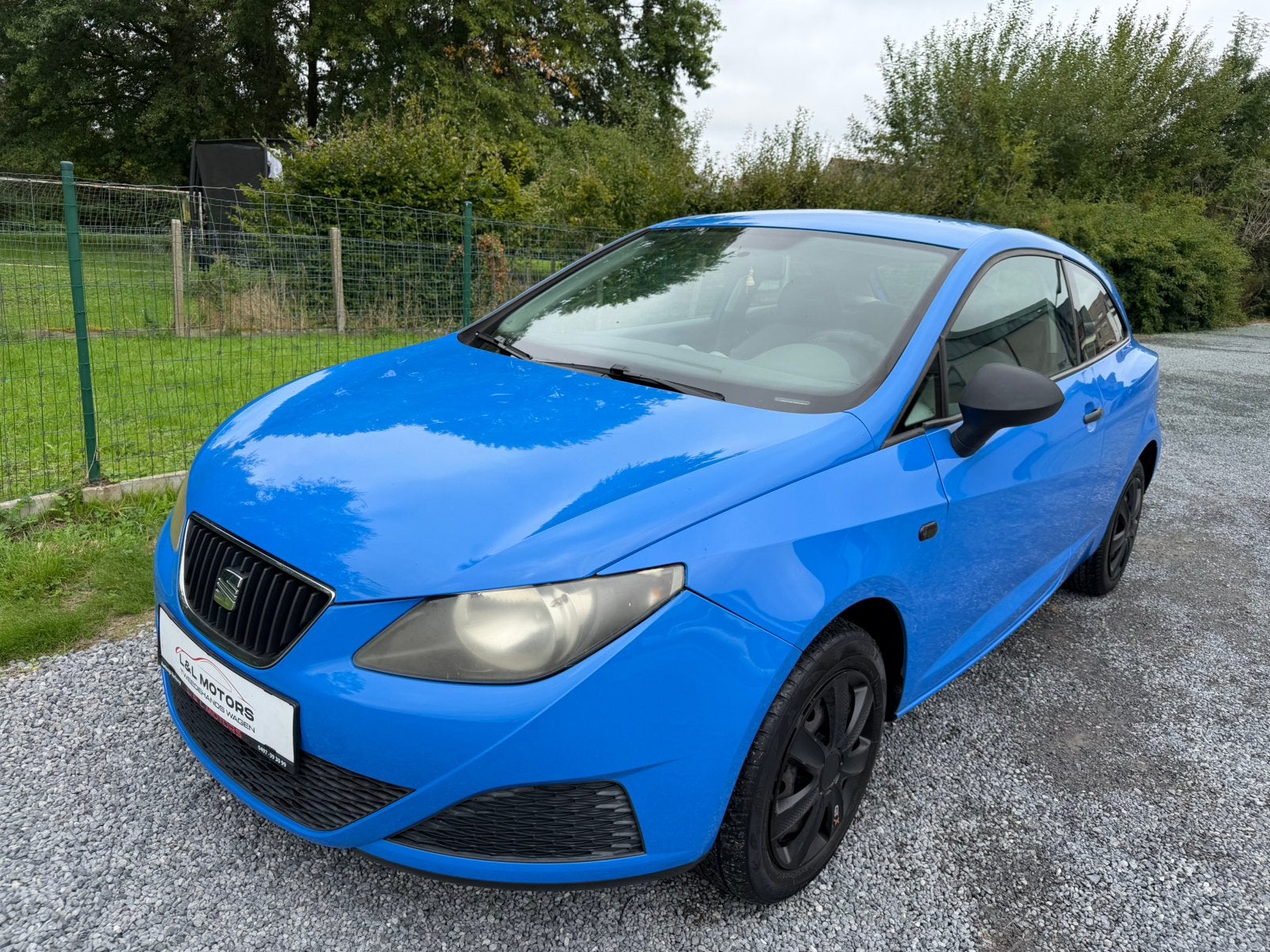 Seat Ibiza 1.2Essence Airco/Climatisation Euro4 LEZ 2030, Auto's, Voorwielaandrijving, Stof, Blauw, 1198 cc