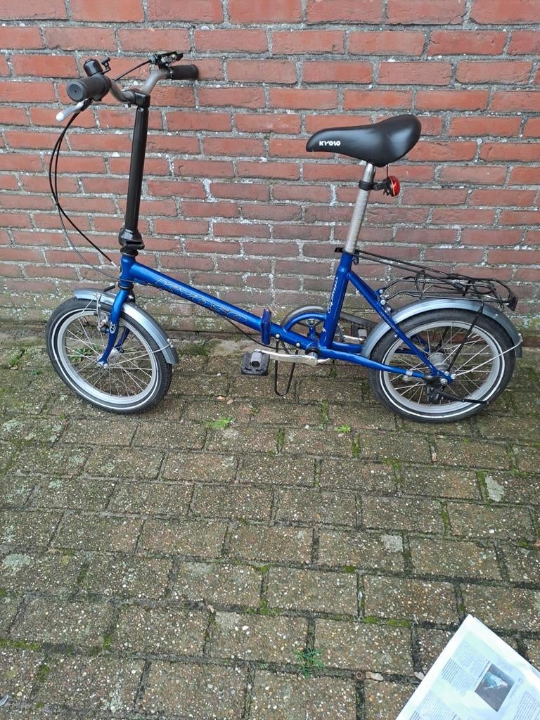 Mini blooifiets merk KYOSO, Ophalen