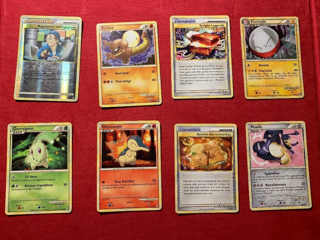 Pokémon HeartGold en SoulSilver, Ophalen of Verzenden, Gebruikt, Meerdere kaarten