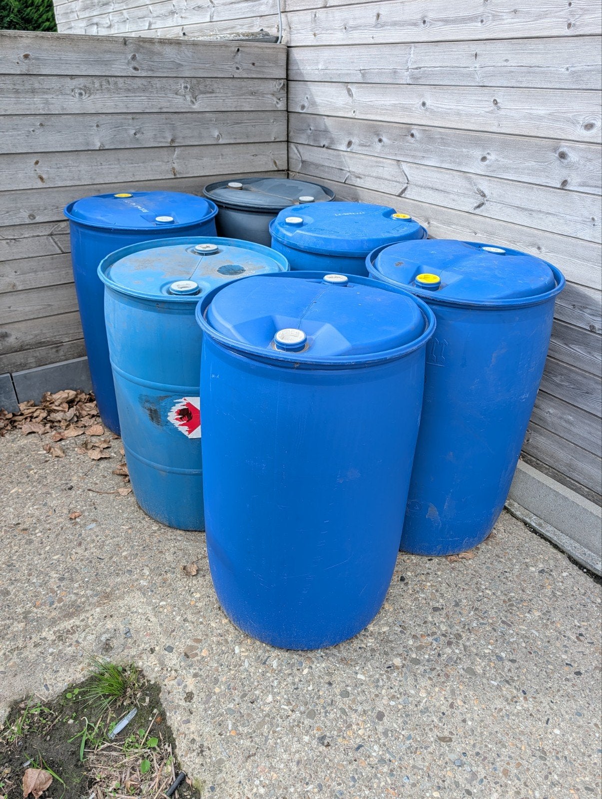 Vaten 200 liter, Enlèvement