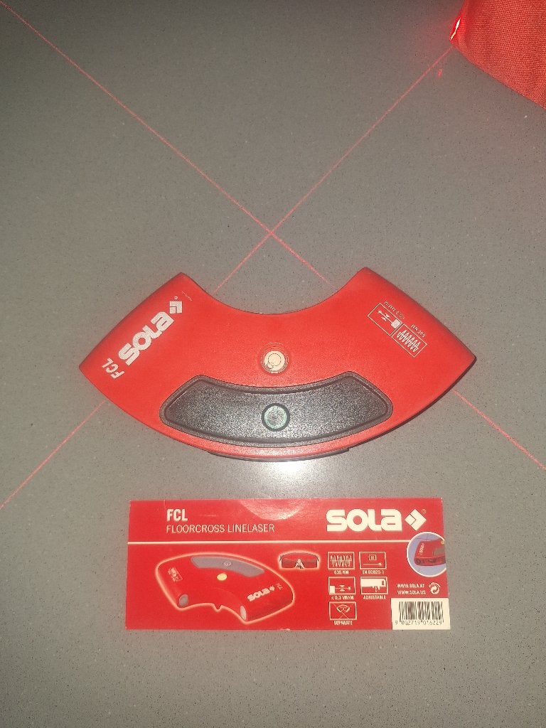 Sola lijnlaser, Doe-het-zelf en Bouw, Meetapparatuur, Ophalen, Gebruikt, Overige meters