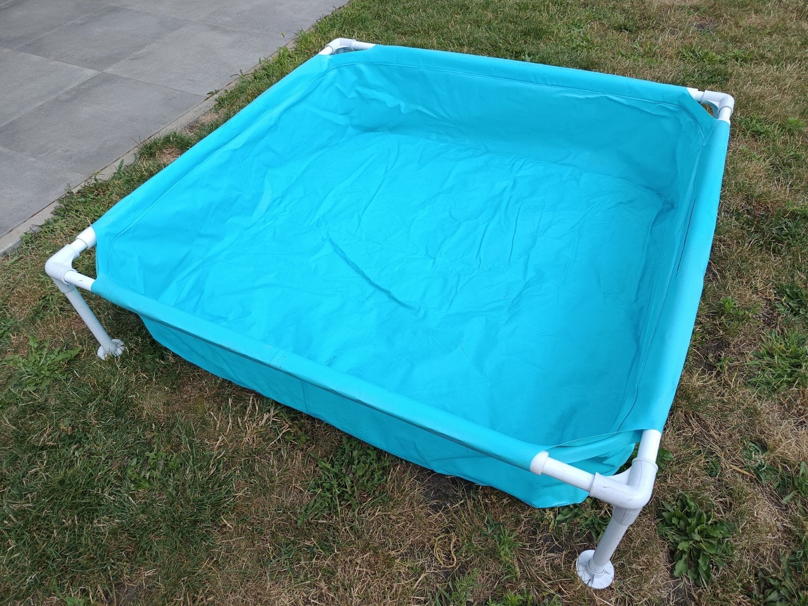Intex mini frame 122x122cm, Tuin en Terras, Zwembaden, Ophalen, Gebruikt, Minder dan 80 cm, Vierkant