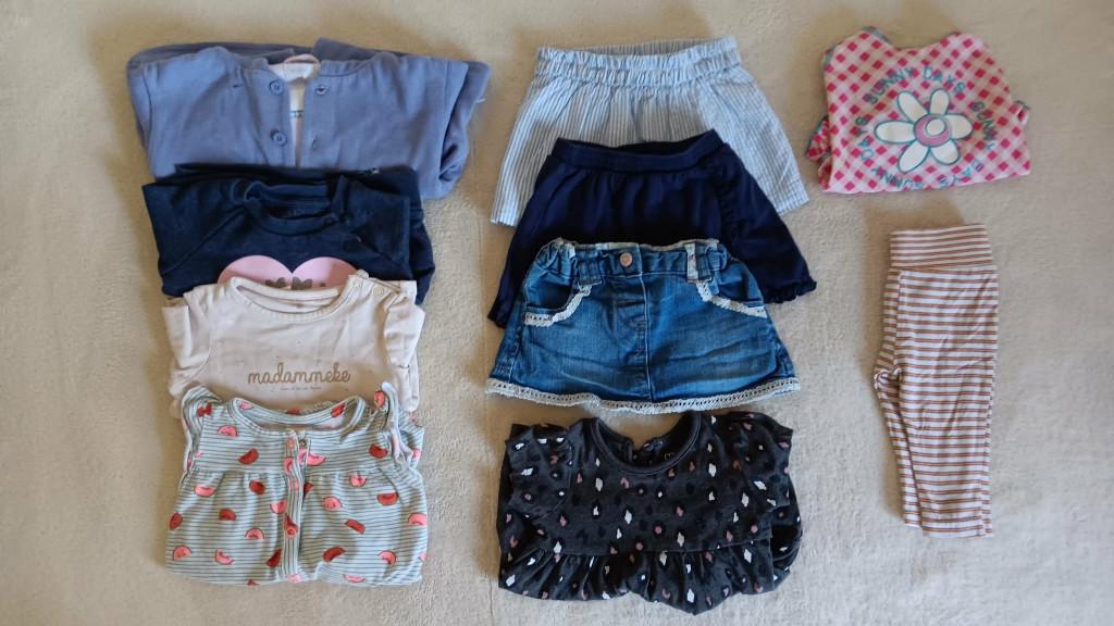 Kleding meisje maat 68 lente  (10 stuks), Kinderen en Baby's, Ophalen, Gebruikt, Meisje
