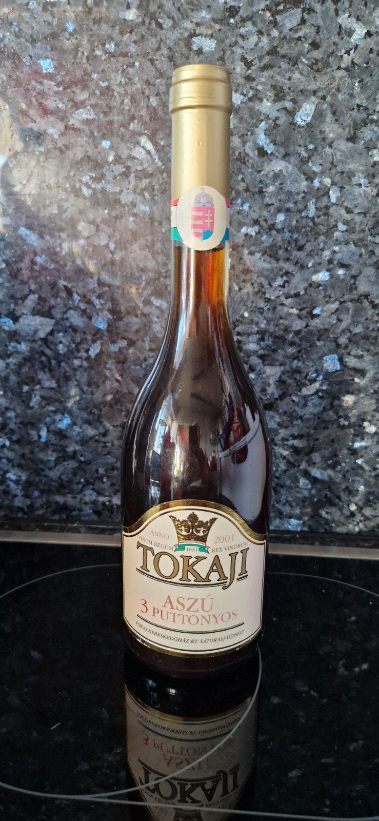 Vin de collection Hongrie - Tokaji Aszú 3 Puttonyos 2001, Collections, Enlèvement, Vin blanc