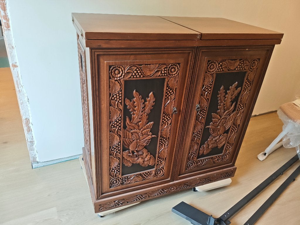 Thaise barkast hout, Enlèvement