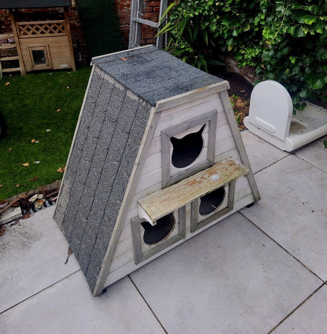 Kattenhuisje gratis, Ophalen, Zo goed als nieuw