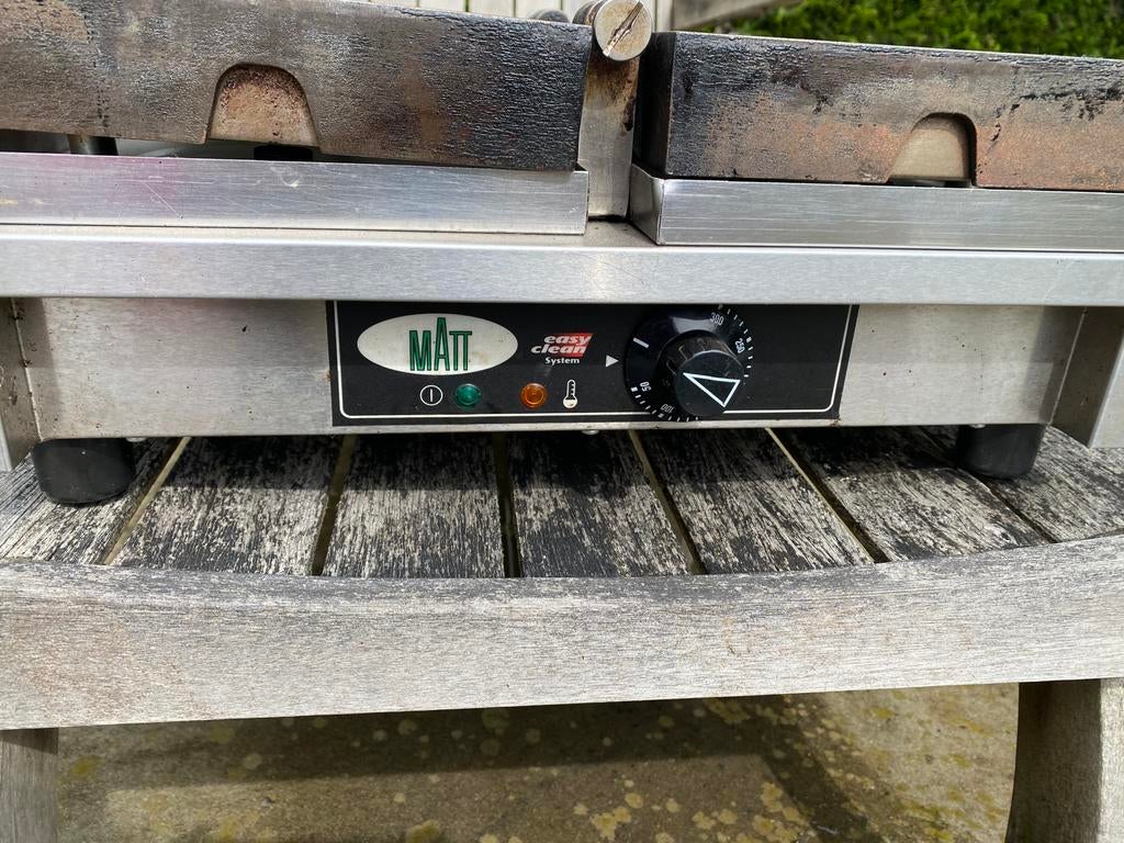 Wafelijzer MATT, Electroménager, Gaufriers, Enlèvement, Plaques amovibles, Comme neuf