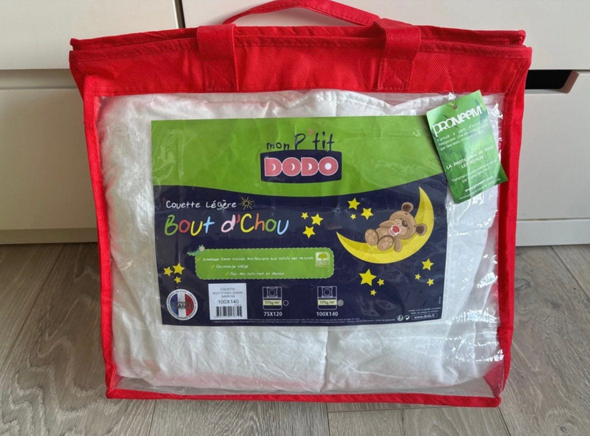 Baby donsdeken 100x140, Kinderen en Baby's, Ophalen, Zo goed als nieuw