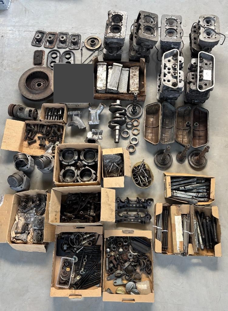 Porsche 356 engine parts, Auto-onderdelen, Motor en Toebehoren, Porsche, Gebruikt, Ophalen
