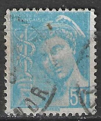 France 1938/1941 - Yvert 414A - Type Mercure - 50 cm (ST), Envoi, Affranchi
