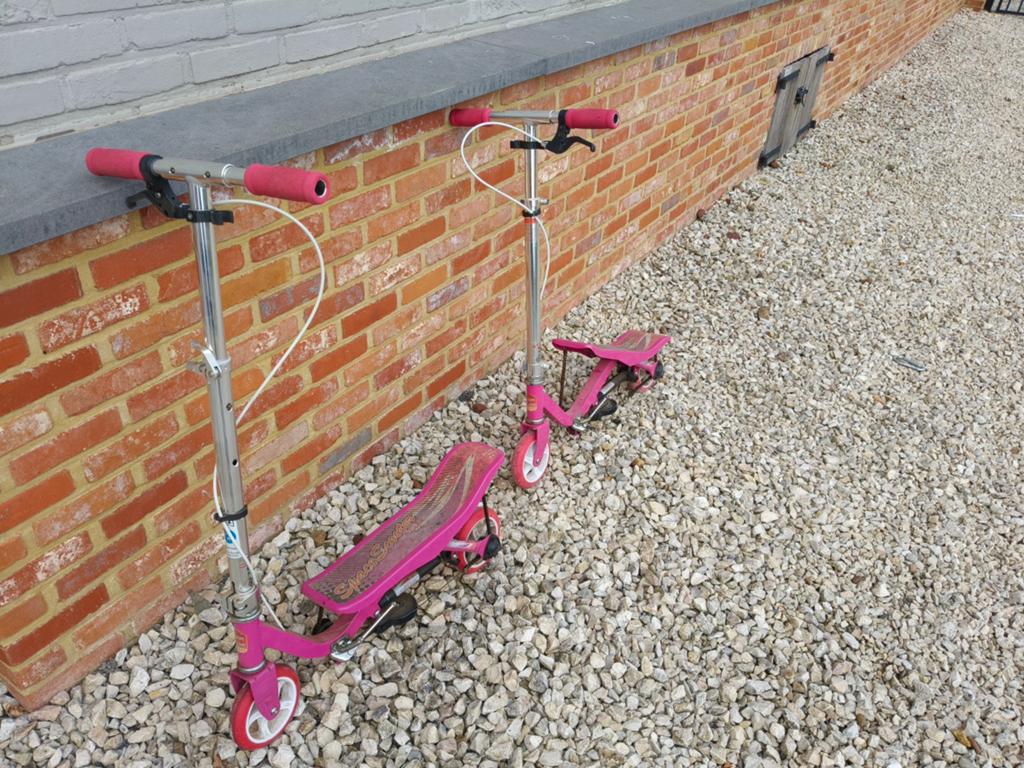 Space scooter step 2stuks, Ophalen