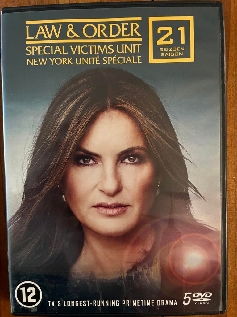 Law and order SVU S21, Cd's en Dvd's, Dvd's | Tv en Series, Ophalen of Verzenden, Zo goed als nieuw