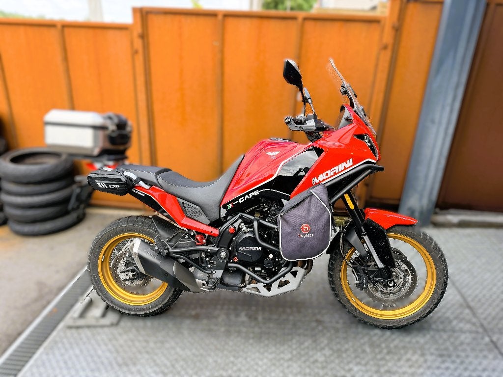 morini x-cape 650 abs 2023 garantie 1,2,3 jaar jhbmoto, Motoren, 2 cilinders, Nieuw, Motorrijbewijs A, Bedrijf