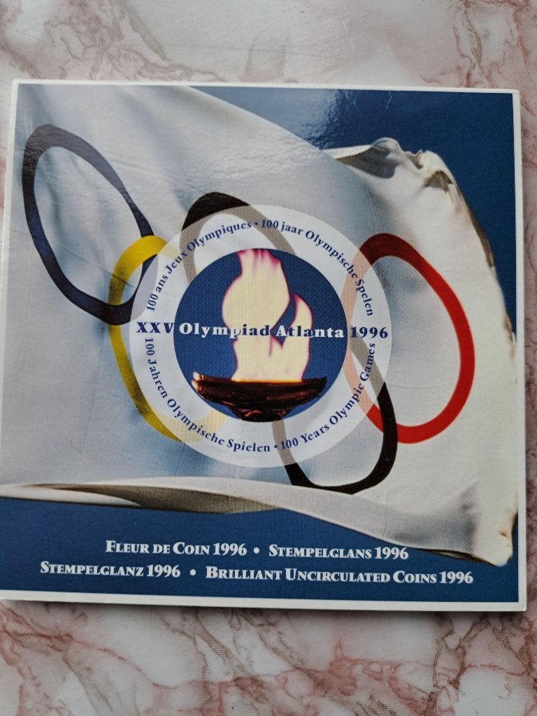 BELGIE  MUNTEN  SET  1996, Verzamelen, Ophalen of Verzenden, Zo goed als nieuw