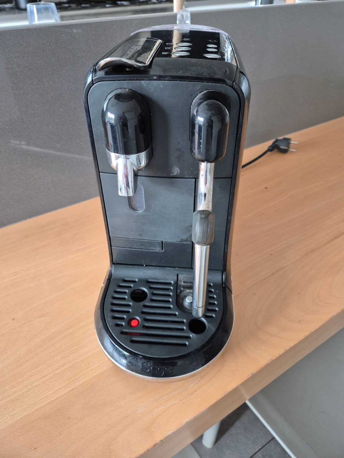 nespresso koffiezet groot, Stoompijpje, Koffiepads en cups, Gebruikt, Espresso apparaat