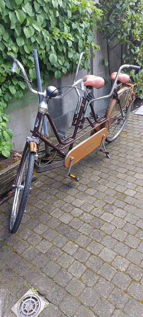 Tandem sparta, Fietsen en Brommers, 55 cm of meer, Ophalen, Gebruikt, 61 cm of meer