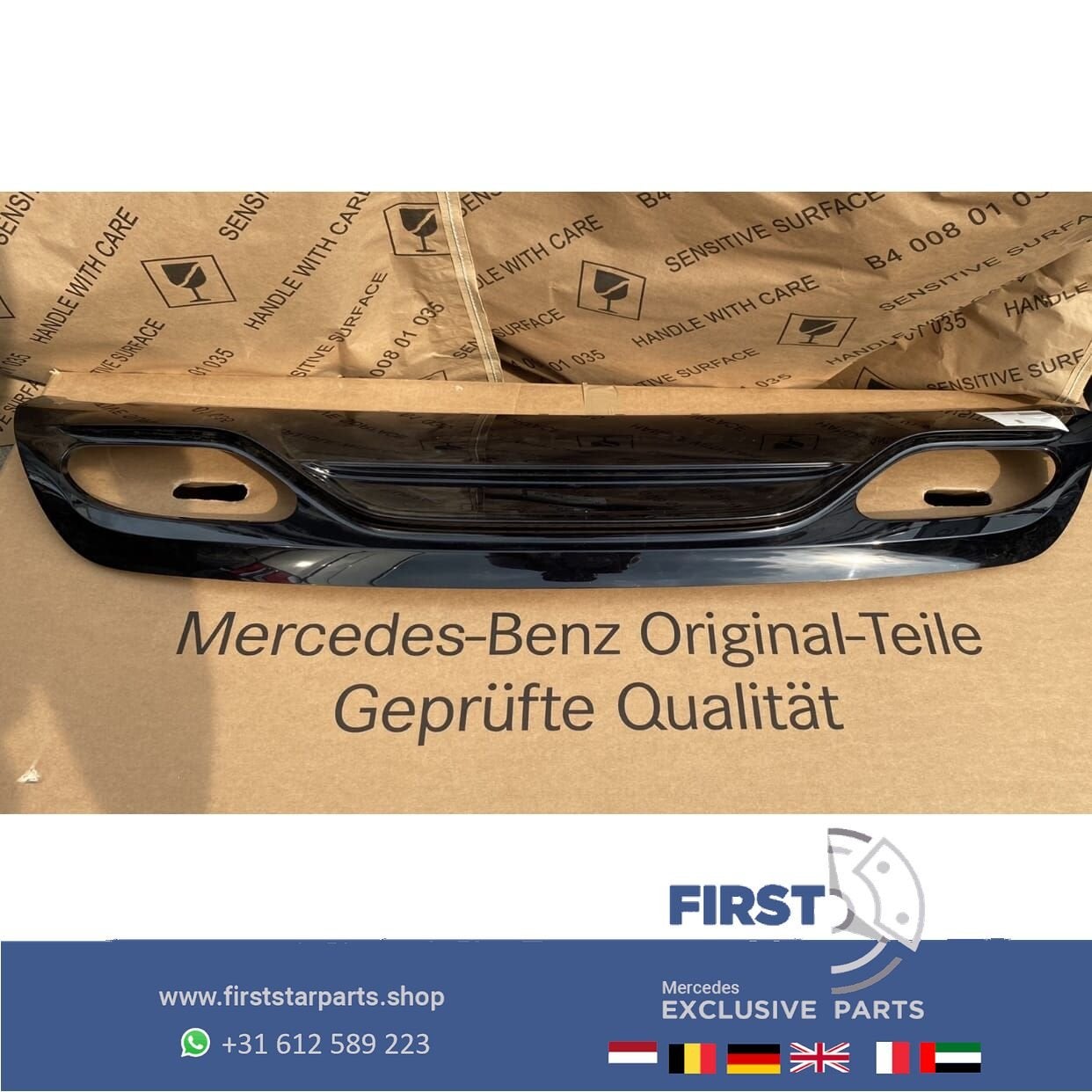 W176 A KLASSE FACELIFT AMG DIFFUSER origineel Mercedes AKLAS, Gebruikt, -, Ophalen of Verzenden, -