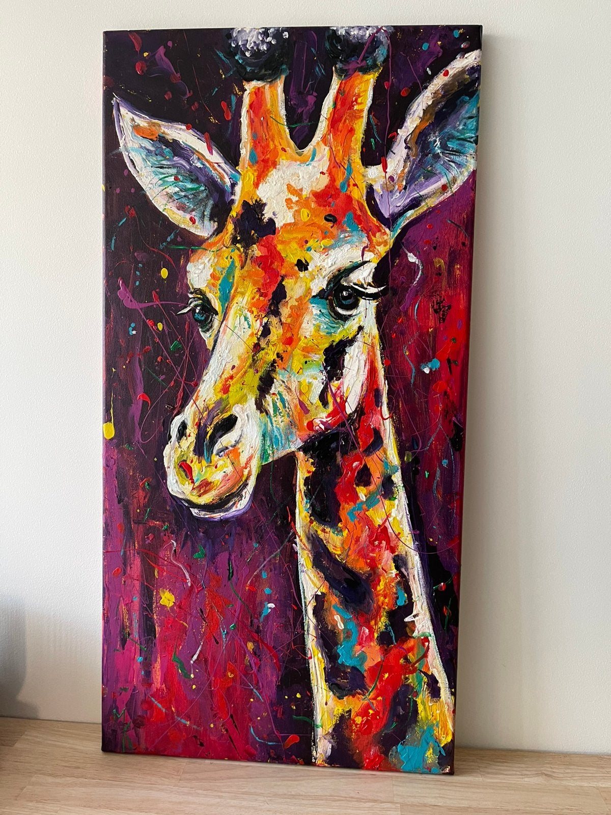 Moderne originele kleurrijke schilderijen Mk Art, Antiek en Kunst, Kunst | Schilderijen | Modern, Ophalen of Verzenden