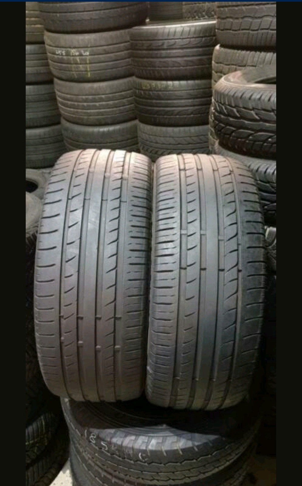 22545r18 225 45 r18 225/45/r18 Dunlop avec montage, Enlèvement ou Envoi