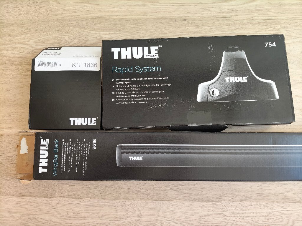 thule dakdragers Alfa Romeo Giulia, Ophalen, Gebruikt