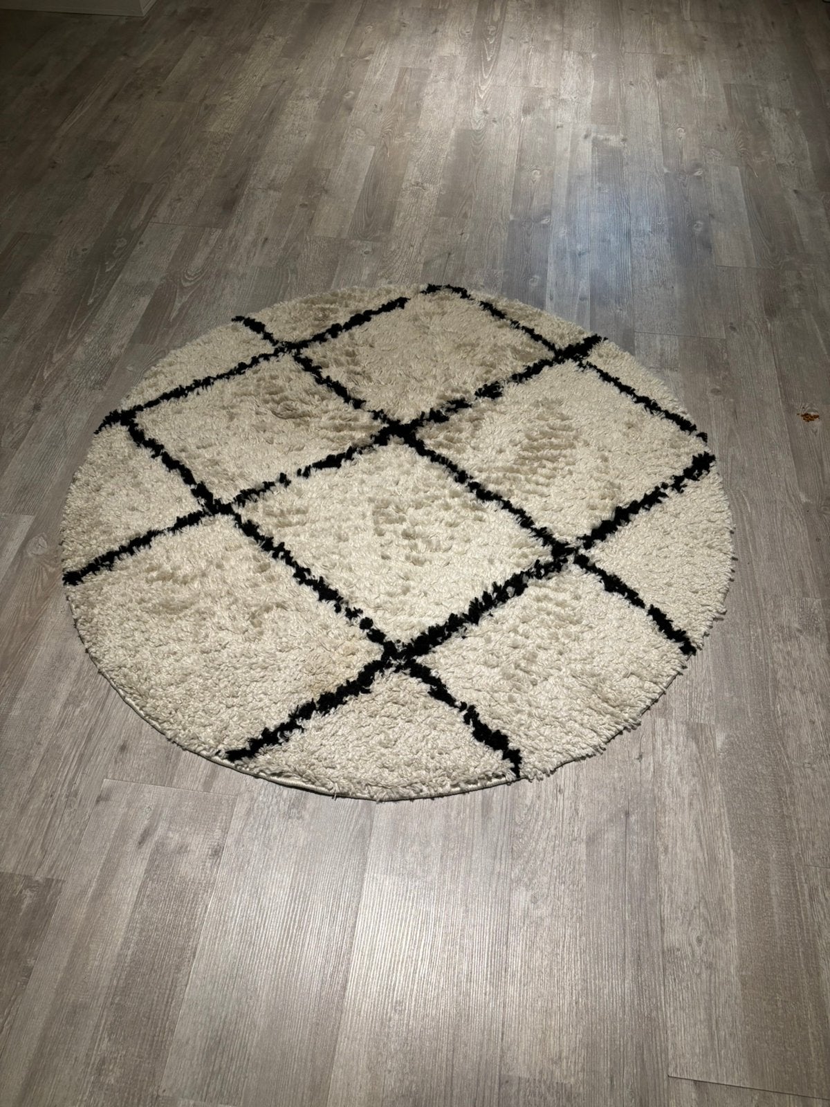 rondt tapijt, Maison & Meubles, Ameublement | Tapis & Moquettes, Rond, Enlèvement, Utilisé, Modern