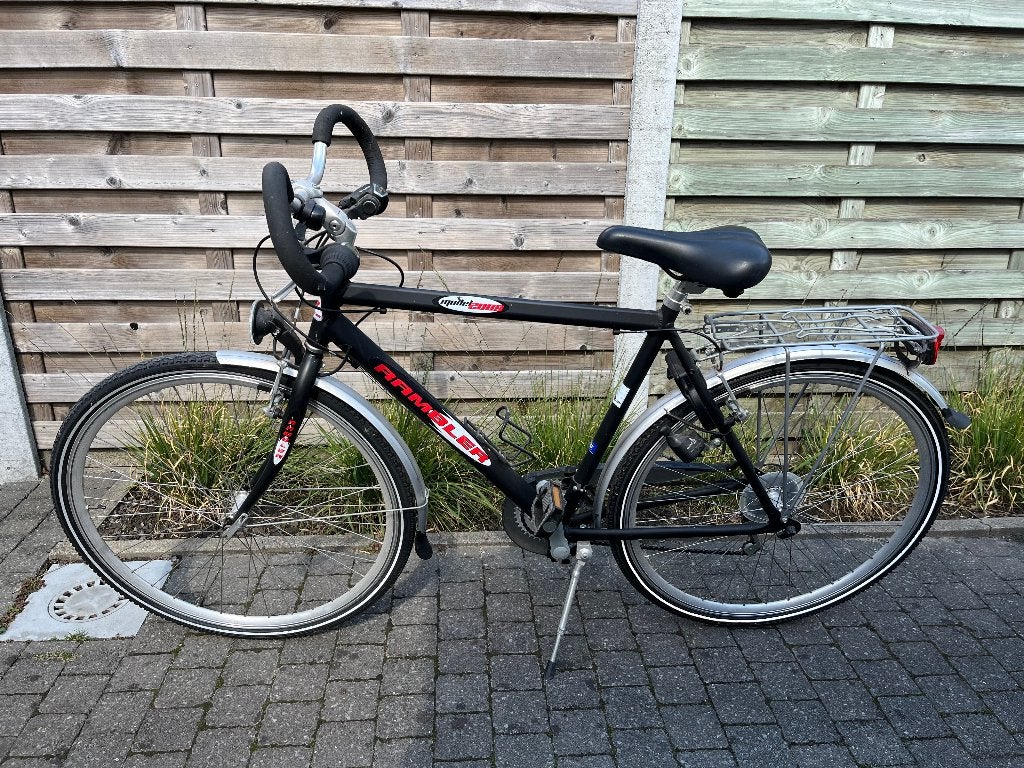 Herenfiets, Gebruikt, Velgrem, 49 tot 53 cm, Ophalen