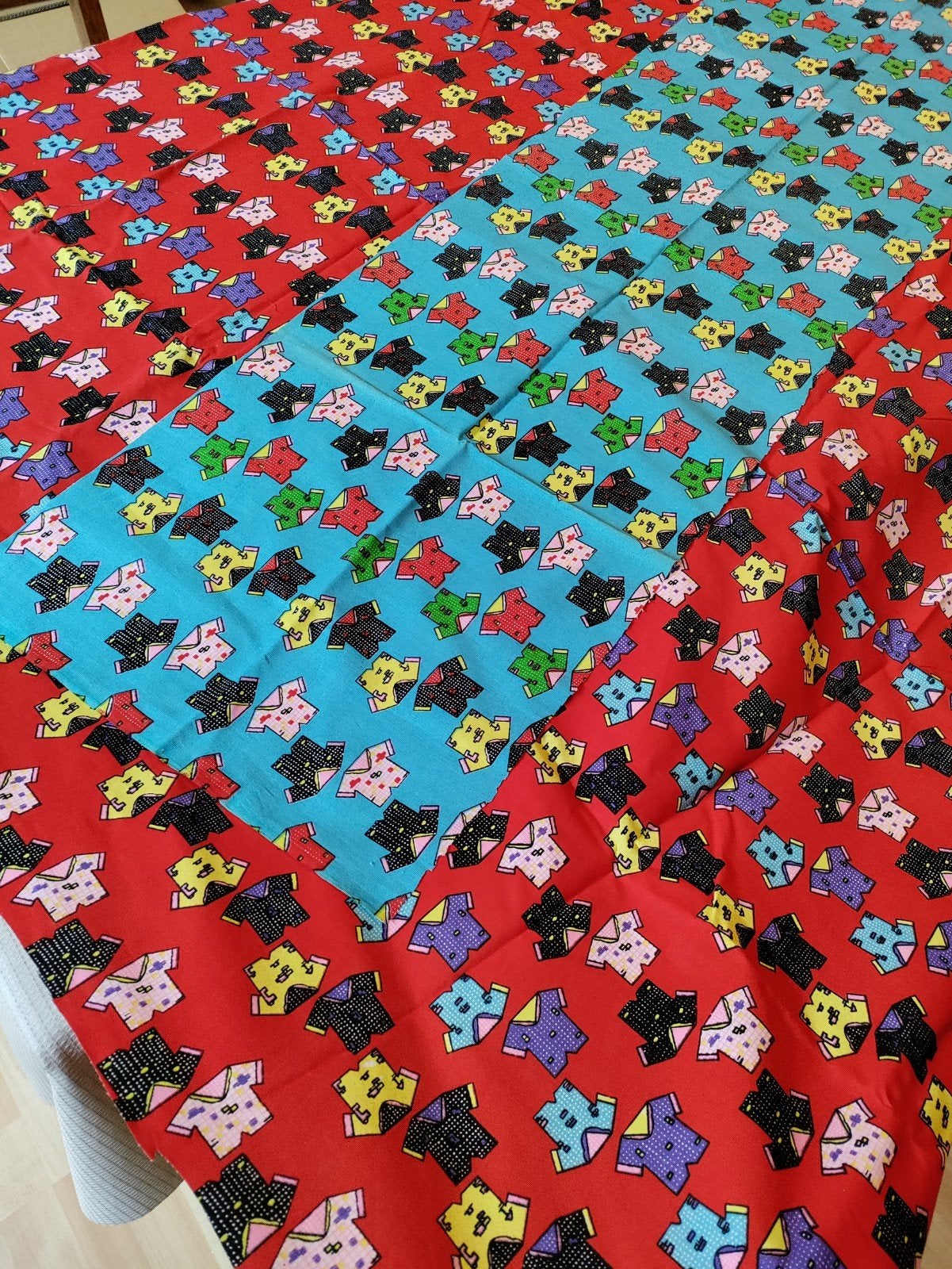 tissu en coton avec joli imprimé, Enlèvement ou Envoi, Coton