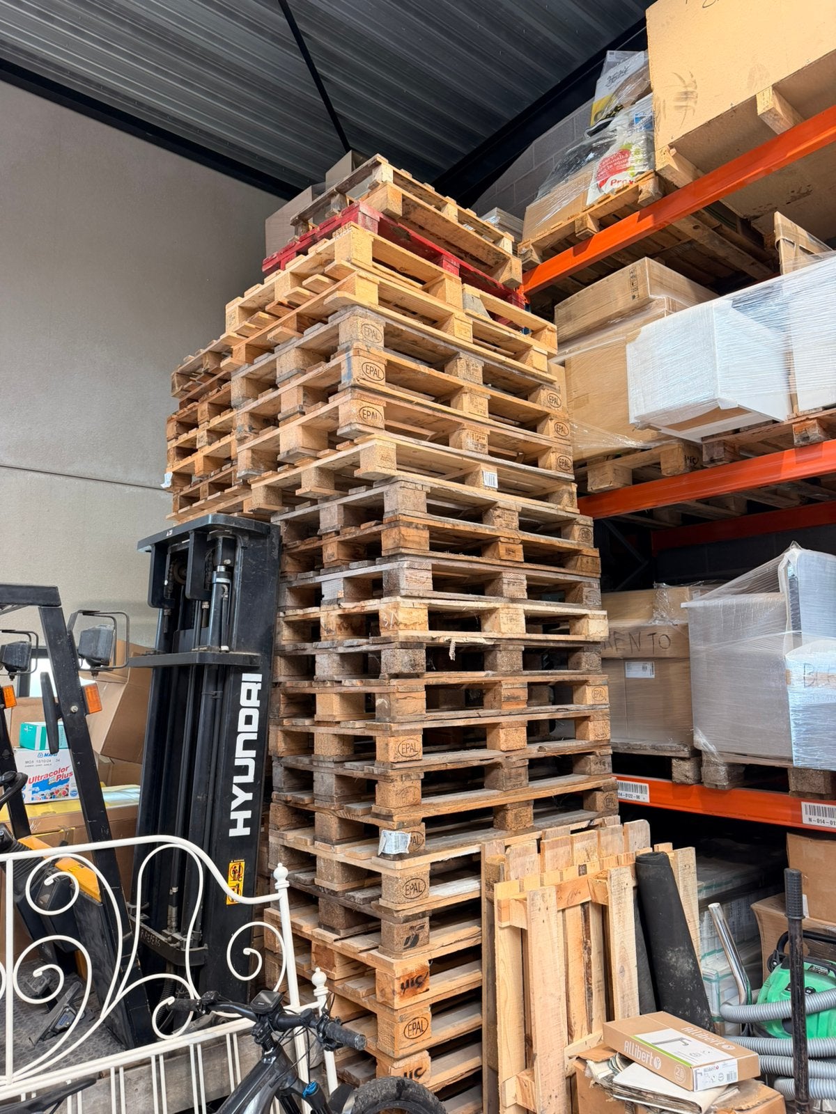 Euro palette, Bricolage & Construction, Bois & Planches, Enlèvement, Comme neuf, Palette