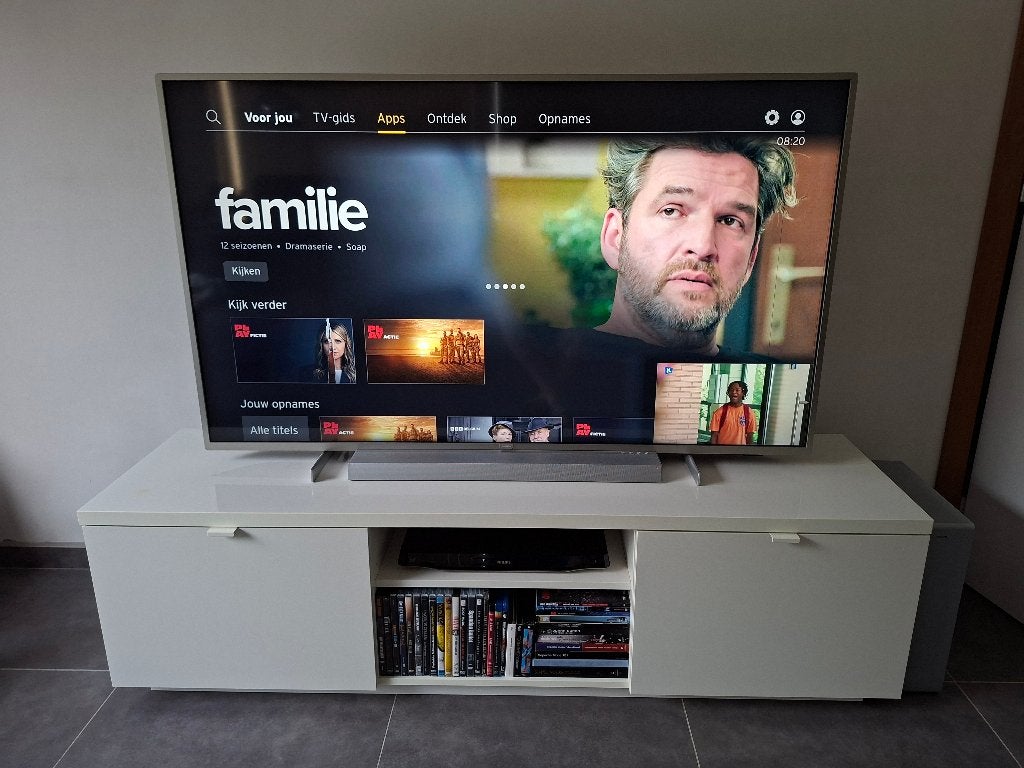 PHILIPS TV 58PUS7555 + Blu-ray speler BPD7750, Audio, Tv en Foto, Televisies, Gebruikt, LED, 100 cm of meer, 4k (UHD), Philips