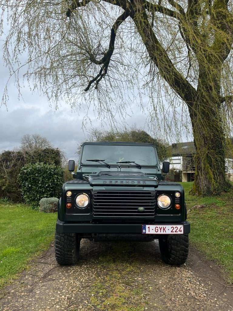 Land Rover Defender TD4, Auto's, 90 kW, Zwart, Leder en Stof, Defender